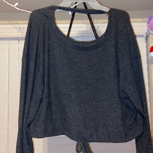 Aeropostale Cropped Long-sleeve